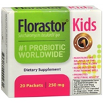 Florastor Dietary Supplement for Kids 250mg- 20 Packets 