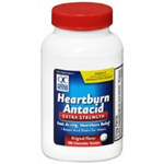 Quality Choice Heartburn Extra Strength Antacid 100 Chewable Tablets 