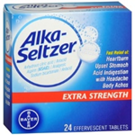 Alka-Seltzer Extra Strength 24 Effervescent Tablets 