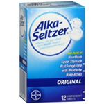 Alka-Seltzer Original 12 Effervescent Tablets 