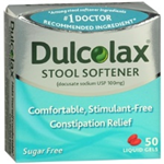 Dulcolax Stool Softener 50 Liquid Gels 