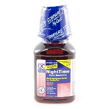 QC NIGHTTIME COLD & FLU 8 FL.OZ.