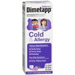 DIMETAPP COLD & COUGH CHILDREN'S 4 FL.OZ.