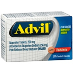 Advil 20 Coated Tablets 