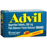 Advil 50 Coated Caplets 