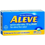 Aleve 220 mg 50 Caplets 