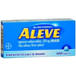 Aleve 100 Tablets 