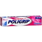 Super Poligrip Original Denture Adhesive Cream 2.4 oz