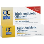 QC TRIPLE ANTIBIOTIC OINTMENT 1 OZ.