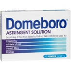 DOMEBORO RELIEVES SKIN IRRITATION FOR POISON IVY, OAK, SUMAC & RASHES