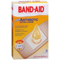  BAND-AID EXTRA LARGE ANTIBIOTIC GREAT FOR KNEES AND ELBOWS